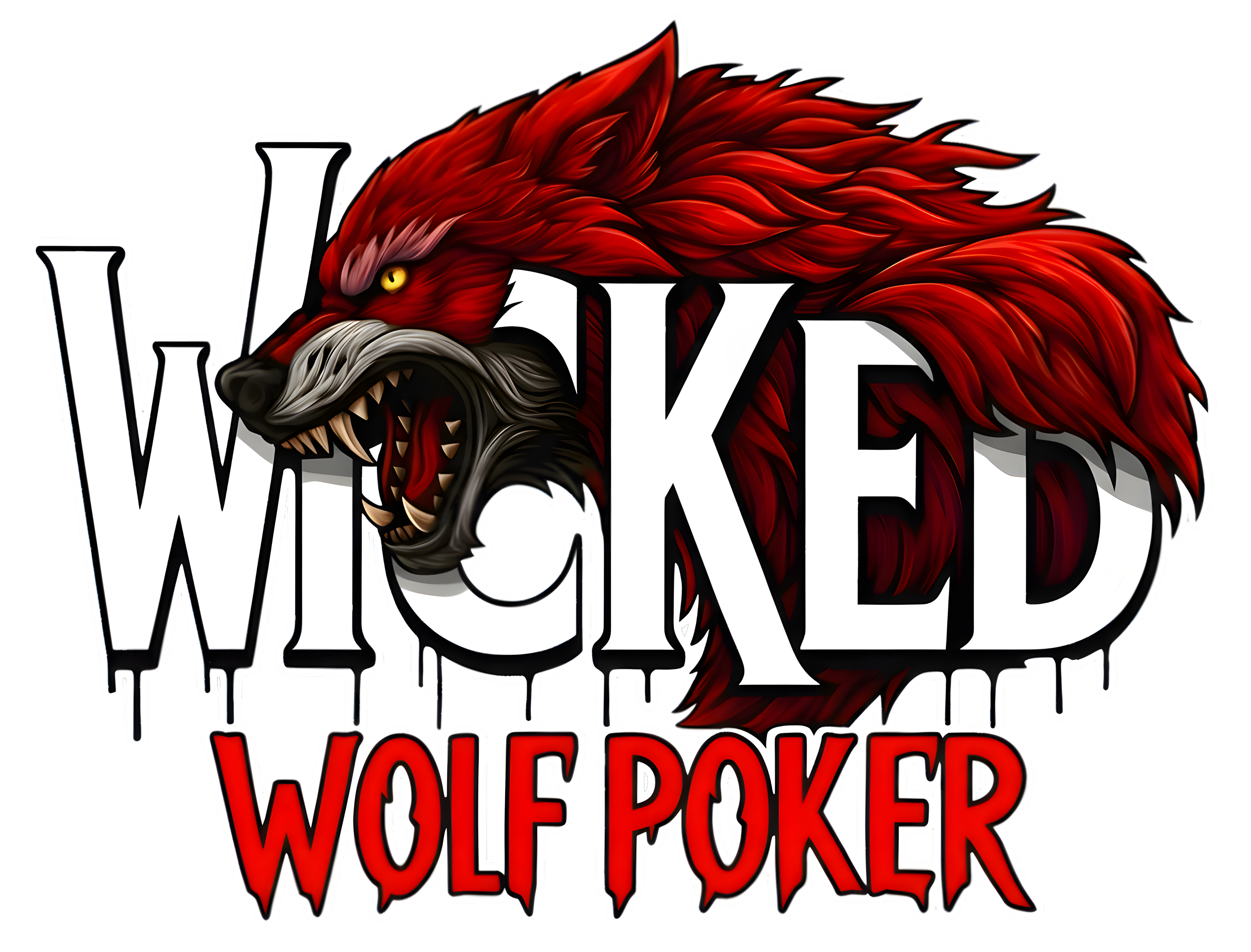Wicked Wolf Poker Logo